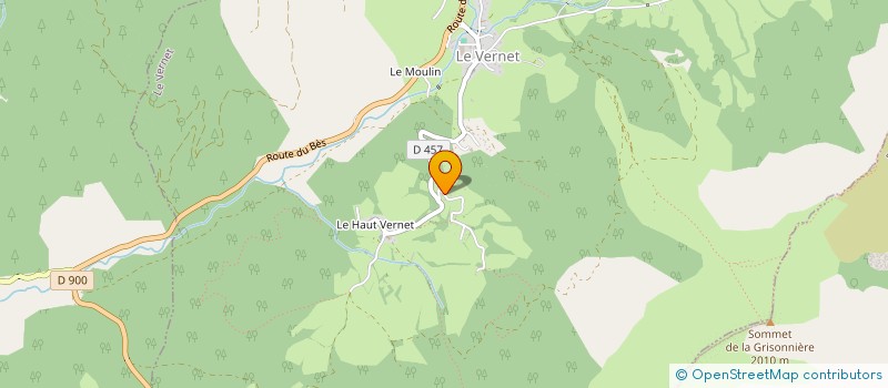 localisation de l'entreprise ASS EQUESTRE LE VERNET à LE VERNET