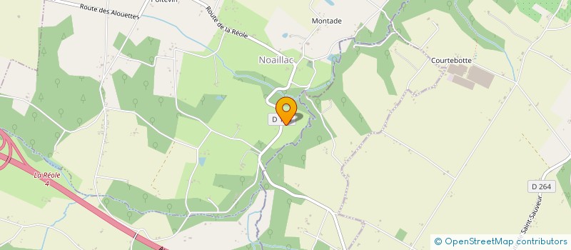 localisation de l'entreprise ASS EQUESTRE   LES AMIS DE NOAILLAC  NOAILLAC