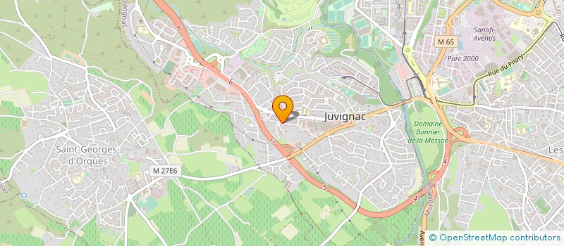 localisation de l'entreprise ASS EQUINOXES INTERNATIONAL  JUVIGNAC