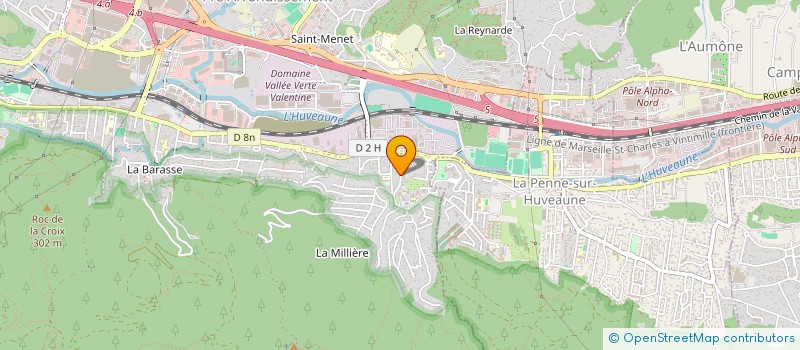 localisation de l'entreprise ASS EQUIPEMENT COLLECTIF LES ESCOURTINES à MARSEILLE