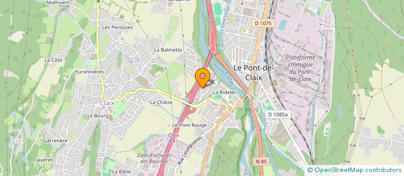 localisation de l'entreprise ASS  EQUITE  CLAIX