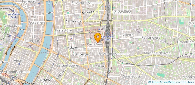 localisation de l'entreprise ASS.ESCALE IMAGE à LYON