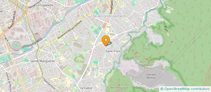 localisation de l'entreprise ASS ESCALE SOPHRO à MARSEILLE