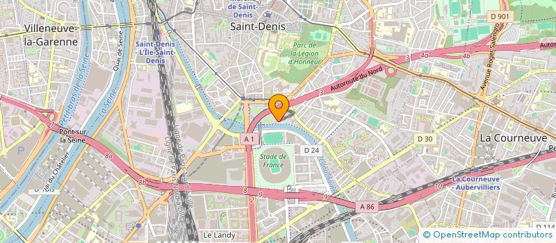 localisation de l'entreprise ASS ESPACE AVENIR SOLUTION FORTITUDE à SAINT-DENIS