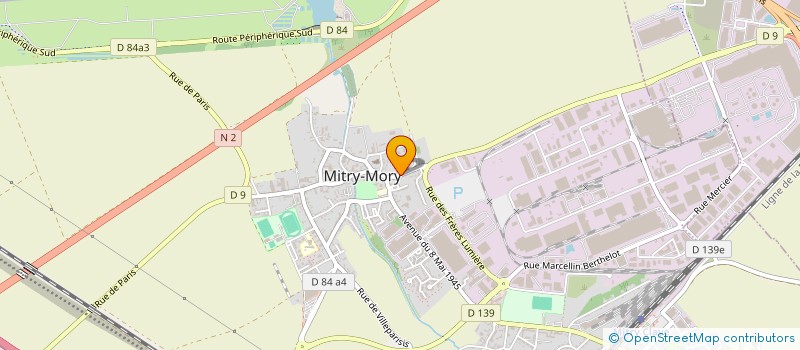 localisation de l'entreprise ASS ESPACE LIBRE à MITRY-MORY