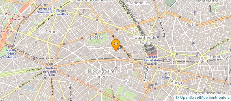 localisation de l'entreprise ASS  ESPACE TREILHARD AGIRC  PARIS