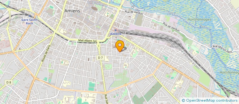 localisation de l'entreprise ASS ESPERANCE à AMIENS