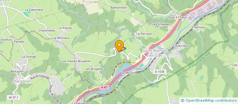 localisation de l'entreprise ASS ESPERANCE SPOR SAINT JEAN DE TOUSLAS  BEAUVALLON