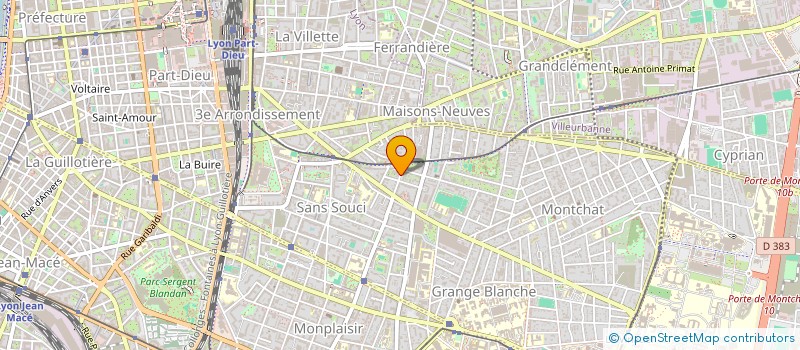 localisation de l'entreprise ASS  ESPOIR POUR L'ARMENIE  LYON