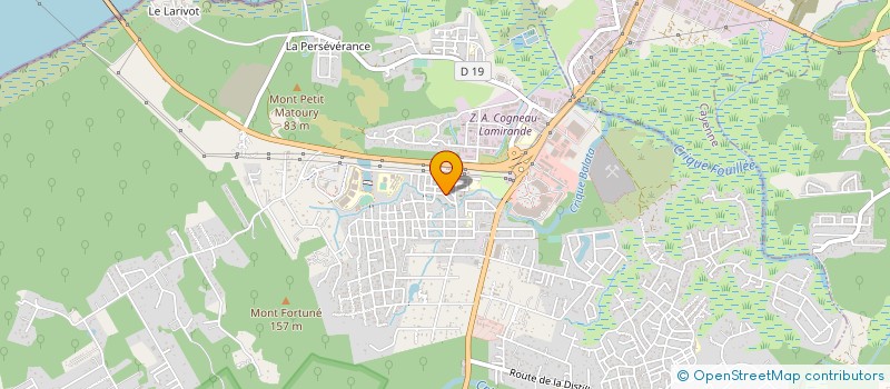 localisation de l'entreprise ASS ESPOIR SOLIDARITE à MATOURY