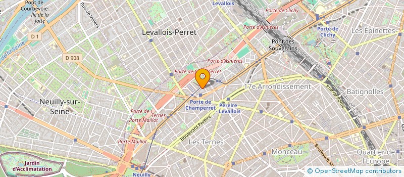 localisation de l'entreprise ASS ESTHETIQUE SANS FRONTIERES  PARIS