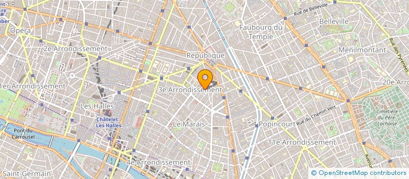 localisation de l'entreprise ASS ESTUDIANT PROMOTION TRAVAUX ETHNOLOG à PARIS