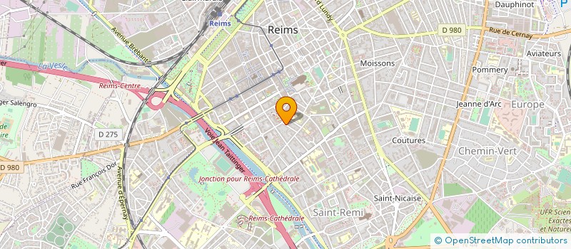 localisation de l'entreprise ASS ET CLUB DES ENFANTS A PROBLEMES  REIMS