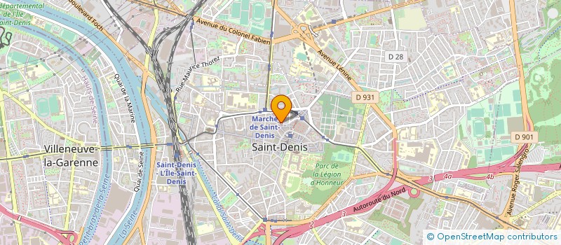 localisation de l'entreprise ASS ET POUR QUELQUES PIXELS DE PLUS à SAINT-DENIS