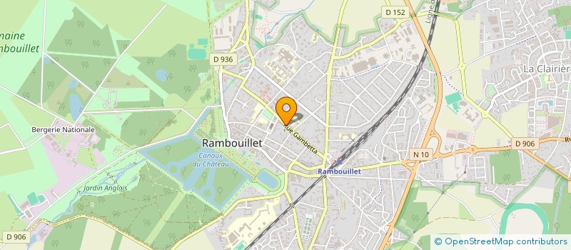 localisation de l'entreprise ASS  ETALINGURE à RAMBOUILLET