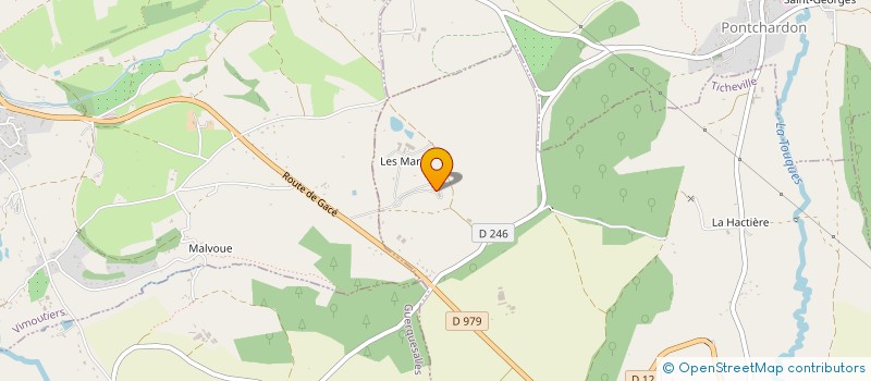 localisation de l'entreprise ASS ETALON GAIRLOCH à TICHEVILLE