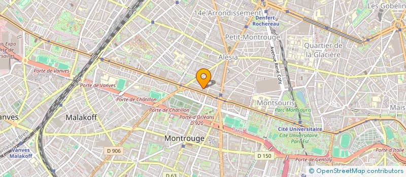 localisation de l'entreprise ASS  ETIENNE PERNET  PARIS