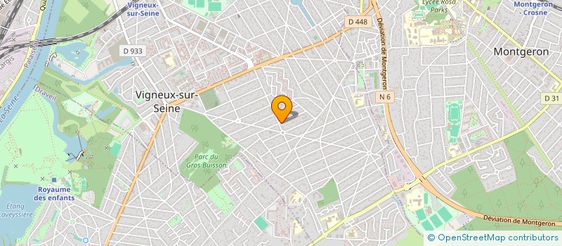 localisation de l'entreprise ASS ETIOME à VIGNEUX-SUR-SEINE