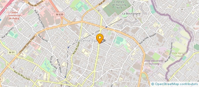 localisation de l'entreprise ASS ETRE AU MONDE  TOURCOING