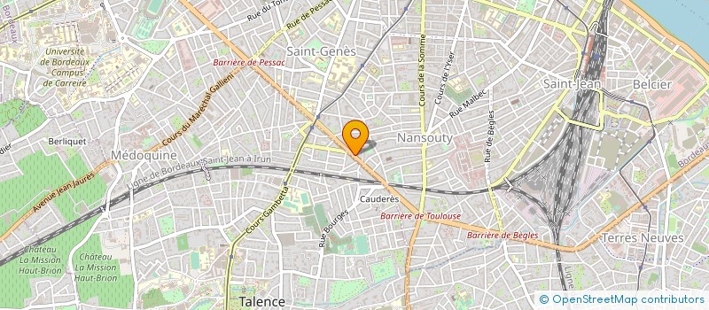 localisation de l'entreprise ASS ETUDE APPLICAT METHODES EDUCATIVES à BORDEAUX