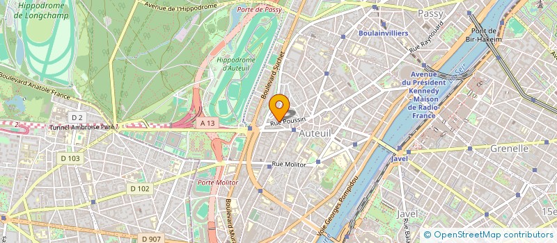 localisation de l'entreprise ASS ETUDE DES PROBLE ECONOMIQ HUMAIN EUR à PARIS
