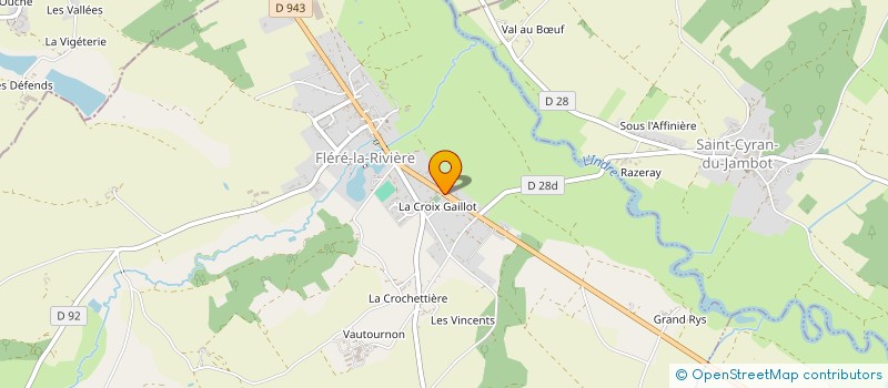 localisation de l'entreprise ASS ETUDE PROMOTION ACTIVITES EQUESTRES à SAINT-CYRAN-DU-JAMBOT