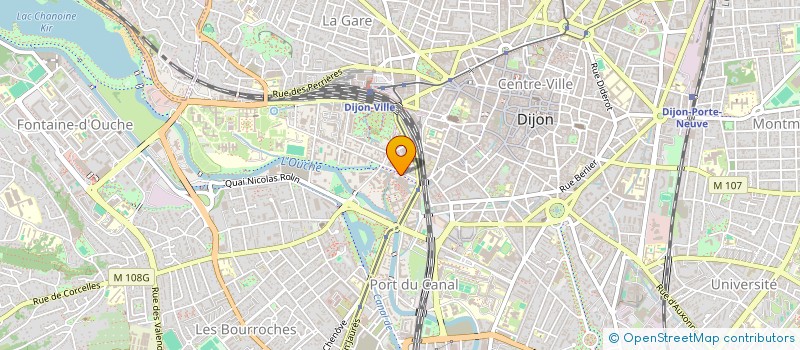 localisation de l'entreprise ASS ETUDE RECH TRAIT MALAD RHUMATISMALE  DIJON