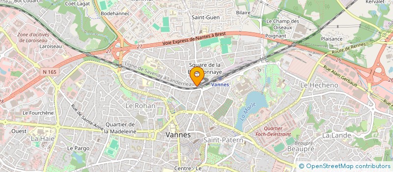 localisation de l'entreprise ASS ETUDE RECHERCHE EN ALCOOLOGIE à VANNES