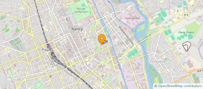 localisation de l'entreprise ASS ETUDE TECHN SUPERIEURE NANCY  NANCY