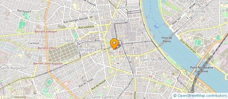 localisation de l'entreprise ASS ETUDES ET RECHERCHES à BORDEAUX