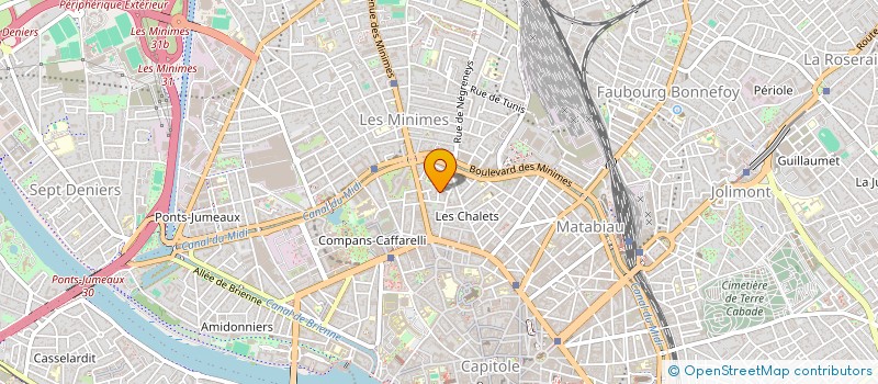 localisation de l'entreprise ASS ETUDES RECHERCHES VIEILLISSEMENT ERV à TOULOUSE