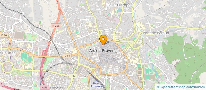 localisation de l'entreprise ASS ETUDIANTS DE L'I.M.P.G.T.  AIX-EN-PROVENCE