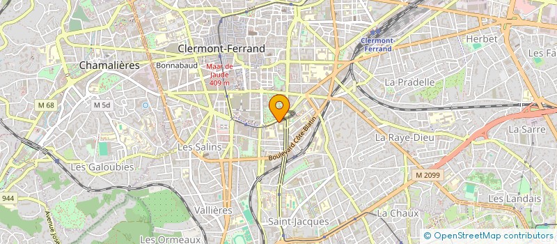 localisation de l'entreprise ASS ETUDIANTS MASTER COMPTABILITE CONTROLE AUDIT  CLERMONT-FERRAND