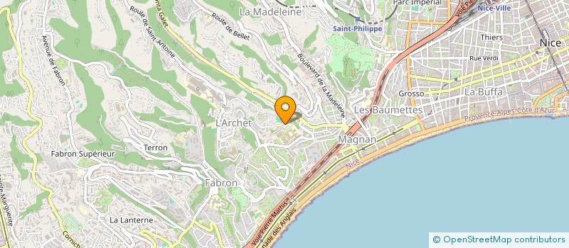 localisation de l'entreprise ASS ETUDIANTS MAURITANHIENS NICE à NICE