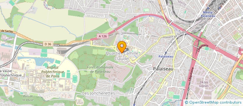 localisation de l'entreprise ASS EUR PROMO ETUDE COMPOR DYN MAT APPLI à PALAISEAU