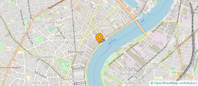 localisation de l'entreprise ASS EURO PERF MARKETING à BORDEAUX