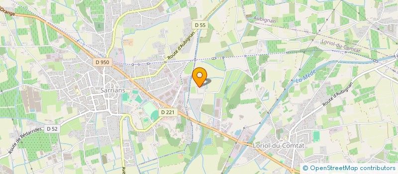 localisation de l'entreprise ASS EUROPERA 2000  LORIOL-DU-COMTAT