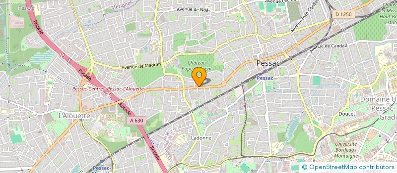 localisation de l'entreprise ASS EVALUA NOUV TECHN CARDIOLOGIE INTERV à PESSAC