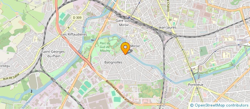 localisation de l'entreprise ASS EVANGELIQUE TZIGANE à LE MANS