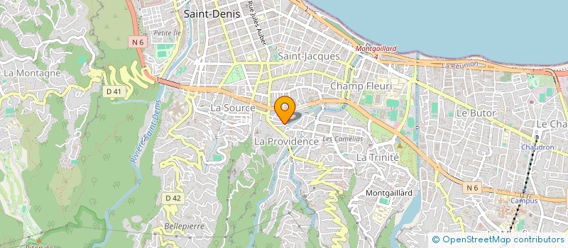 localisation de l'entreprise ASS EVIL WAYS PRODUCTIONS à SAINT-DENIS