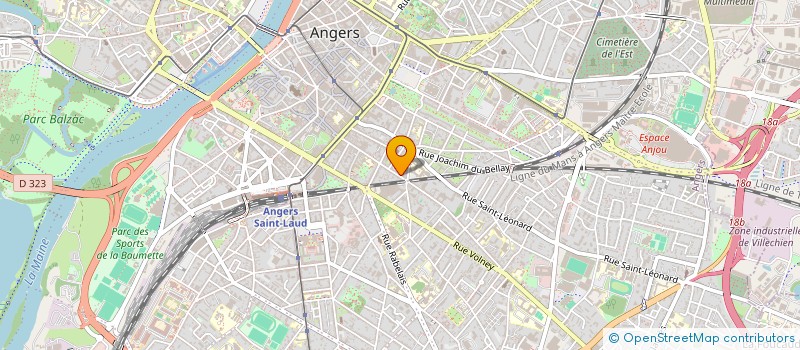 localisation de l'entreprise ASS EXPANSION DEVE LING & CIAL DES ENTR à ANGERS