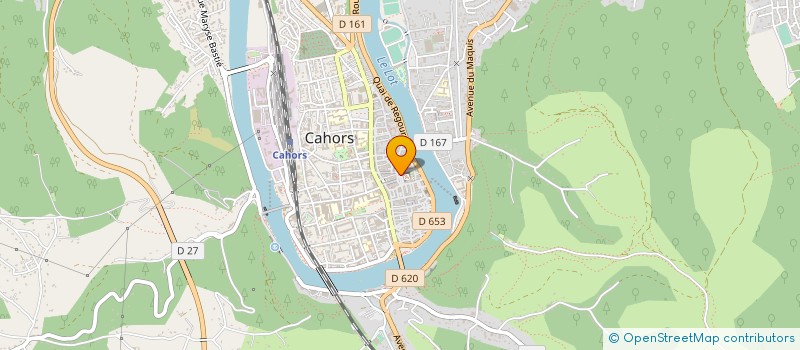 localisation de l'entreprise ASS EXPERIENCE FERME DEPARTEMENTALE  ANGLARS-JUILLAC