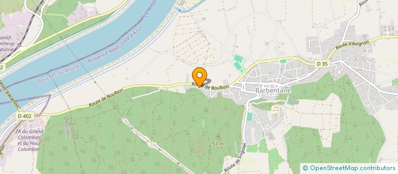 localisation de l'entreprise ASS EXPLOITANTS AGRICOLES DE FRANCE  BARBENTANE