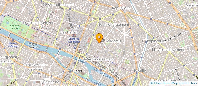 localisation de l'entreprise ASS EXPRESS DRAMATIQ ENFANTS à PARIS