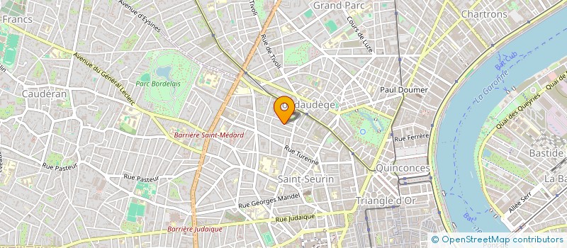 localisation de l'entreprise ASS EXPRESSION à BORDEAUX