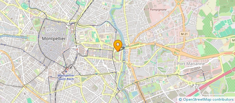 localisation de l'entreprise ASS F AMES QUI VIVENT à MONTPELLIER