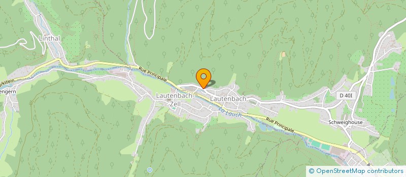 localisation de l'entreprise ASS  FABRIQUE EGLISE LAUTENBACH  LAUTENBACH