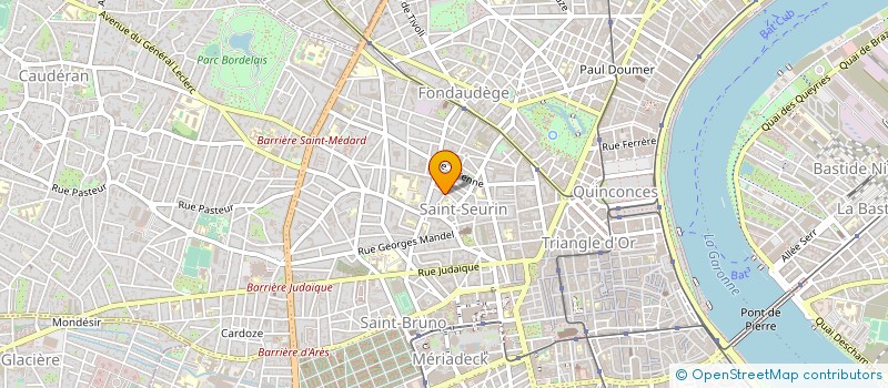 localisation de l'entreprise ASS FAHRENHEIT  BORDEAUX