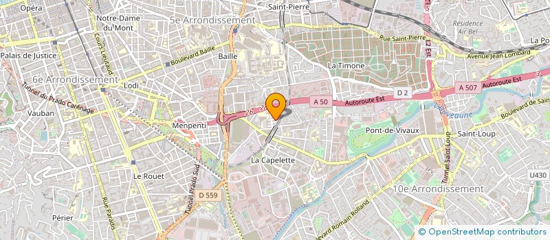 localisation de l'entreprise ASS FAMIL PARENT AMIS ENFAN ADULT DIFFIC à MARSEILLE
