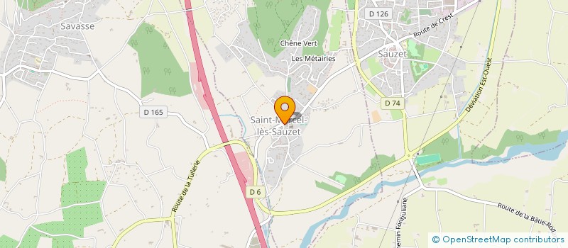 localisation de l'entreprise ASS FAMIL RURAL CHERUBINS DE LA VALDAINE à SAUZET